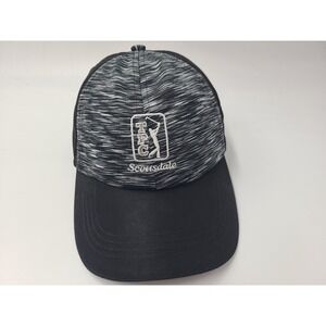 Women TPC Scottsdale Kate Lord Ahead Adjustable Golf Hat Cap Ladies Fit Black